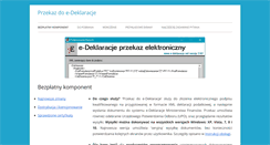 Desktop Screenshot of e-deklaracje.net